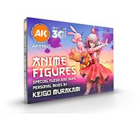 AK Interactive Keigo Murakami AK11765 - Kit di pittura acrilica 3G, statuette di anime speciali di pelle e pelle nera