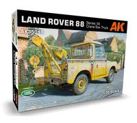 AK Interactive Land Rover 88 Series IIA Crane-Tow Truck 1:35 AK35014 modellismo