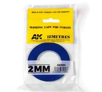 Ak interactive - masking tape for curves 2mm