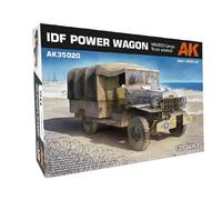 AK INTERACTIVE - Modello Camion Idf Power Wagon Wm300 Cargo Truck W/winch |ak Interactive|35020| 1:35 Modellino Carro armato Promo
