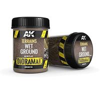 AK INTERACTIVE : Pasta Terrains Effetto Terra Bagnata - 250ml (Acrilico)