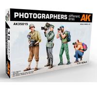AK Interactive Photographers (Different eras) 1:35 AK35015 modellismo