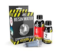 AK INTERACTIVE : Resina Epossidica Bicomponente Per Effetto Acqua - 375ml (Enamel)