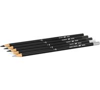 AK Interactive Set di matite per agenti atmosferici AK10039 set colori bianco e nero ombreggiatura ed effetti.