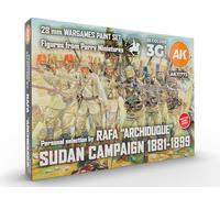 AK Interactive Set Rafa Archiduque Sudan Campaign 1881-99 28mm Paint modellismo