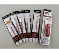 AK Interactive Survival Weathering Brush Set AK-663 modellismo