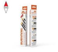 AK INTERACTIVE SURVIVAL WEATHERING BRUSHES SET (5 BRUSHES)