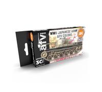 AK Interactive - WWII Japanese Army AFV Colors - 3a generazione - Vernice acr...