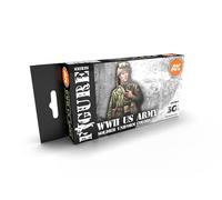Ak interactive - wwii us army soldier uniform colors set