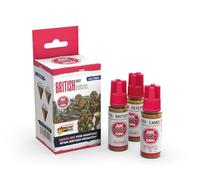 AK QUICK GEN SET AK17503 BRITISH UNIFORMS (3x18ml)