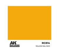 AK REAL COLORS RC814 Yellow RAL 1003 (17ml) (old RC007)