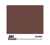 AK REAL COLORS RC862 rosso (marrone) rosso RAL 8012 (17 ml) (old RC067)