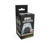 AK REAL COLORS SET RCS106 WWII Luftwaffe Cockpit & Interior Colors (4x17ml)