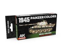 AK REAL COLORS SET RCS123 1945 Panzer Colors (6x17ml)