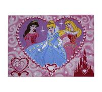 AK Sports Tappeto da Gioco Camera Cameretta Bambine Principesse 95x133 cm
