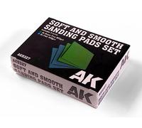 AK TOOLS AK9327 Soft and Smooth Sanding Pads SET (2x400, 2x800)