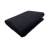 AK TRADING CO. Tessuto mussola/tessuto, tessuto per drappeggi, nero, 9,1 m, peso medio, 100% cotone (152,4 cm. di larghezza)