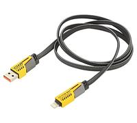 AK-USB-57 Cavo USB 2.0 1m Nero, Grigio 480Mbps Tessuto 65W AKYGA