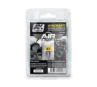 AK Weathering AIR SET AK2000 AIRCRAFT ENGINE WEATHERING (3x35ml)