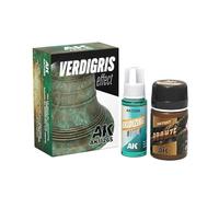 AK Weathering AK11265 VERDIGRIS EFFECT SET (35+18ml)