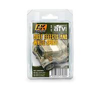AK Weathering SET AK060 DUST EFFECTS AND WHITE SPIRIT (3x35ml)