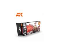 AK11.635 AK 3° Gen Set Figures: WWII Soviet Uniforms | 6x 17ml