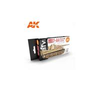 AK11.656 | AK Interactive 3° Gen AFV Set: GERMAN WAR COLORS 37-44