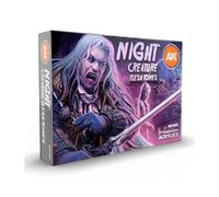 AK Interactive AK11602 3rd Gen Set: Night Creatures Flesh Tones | 8x17ml