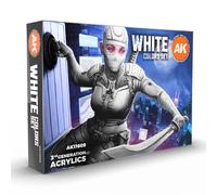 Ak interactive - white colors set