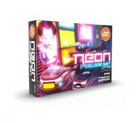 AK Interactive AK11610 - Neon Colori Set 6x17ml - Nuovo