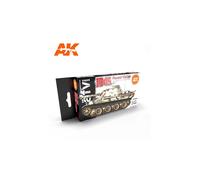 ACRILICO MODELLISMO AK INTERACTIVE 1945 GERMAN LATE COLORS