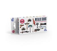 AK17522 - QUICK GEN SET - METALLICS - SET DA 6 COLORI