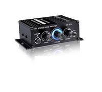 AK270 400W 12V. Amplificatore di potenza HIFI Amplificatore stereo BASSO Audio Amp Lettore musicale Auto Speaker Class D Car Home Sound Power Amp(Amplifier adapter)