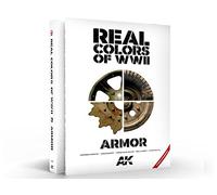 AK299 | AK Interactive Books: REAL COLORS OF WWII ARMOR New 2nd Extended Update