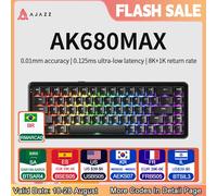 AK680 Tastiera compatta ad albero magnetico Latenza di solo tastiera ad albero magnetico da 1 ms per giocatori