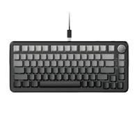 AK820 MAX HE Tastiera da gioco magnetica ad effetto Hall con attivazione regolabile e guarnizione con frequenza di polling di 8 KHz Tastiera cablata compatibile con dispositivi USB standard(Grey)