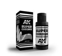 AK9198 Vernice Estrema Metallica Super Chrome - 60ml - AK9198