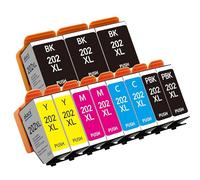 akaca 202 XL (Confezione da 11) cartucce Compatibili con Epson 202 202XL, per Expression Premium XP-6000 XP-6005 XP-6100 XP-6105 XP6000 XP6005 XP6100 XP6105