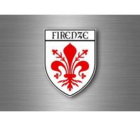 Akacha Sticker Adesivi Adesivo Stemma Etichetta Bandiera Auto Firenze Italia