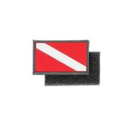 Akachafactory Toppe Toppa Patch Bandiera banderina Scuba subacqueo Diving Immersioni r9