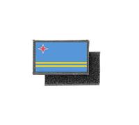 Akachafactory Toppe Toppa Patch Bandiera stampado Applique banderina Aruba