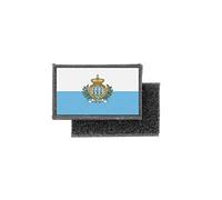 Akachafactory Toppe Toppa Patch Bandiera stampado Applique banderina San Marino