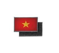 Akachafactory Toppe Toppa Patch Bandiera stampado Vintage Applique banderina Vietnam
