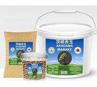 AKADAMA IBARAKY Argilla Giapponese Professionale per Bonsai, 3 Granulometrie, Substrato Vulcanico con Drenaggio, Origine Vulcanica dal Giappone, 1000 Litri (5,0 Lt Sacco Gran. 2-5mm)