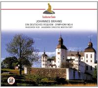 Johannes Brahms Johannes Brahms: Ein Deutsches Requiem/Symphony No. 4 (CD) Album