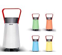 AKAI AKBT70 Lampada Bluetooth e Radio con luci a LED Funzionamento anche a batteria