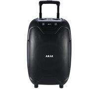 AKAI Altoparlante Portatile ABTS-X10 Plus, Bluetooth, Microfono Incluso, 50 W, Nero