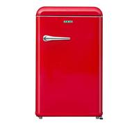 Akai CLASS131KRD - Frigorifero monoporta, 130 litri, colore Rosso, classe energetica E