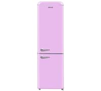 AKAI CLASS300KPK FRIGORIFERO COMBINATO LINEA RETRO' 250 LT CLASSE F ROSA [EEK: F (EX CLASSE A+)]