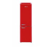 Akai Frigorifero Combinato Vintage Anni 50 CLASS301KRD 184,3x54,5 cm Rosso